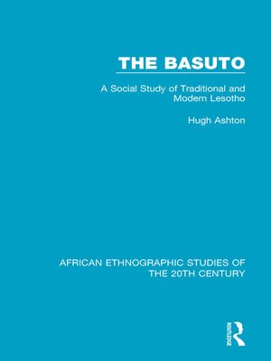 cover image of The Basuto